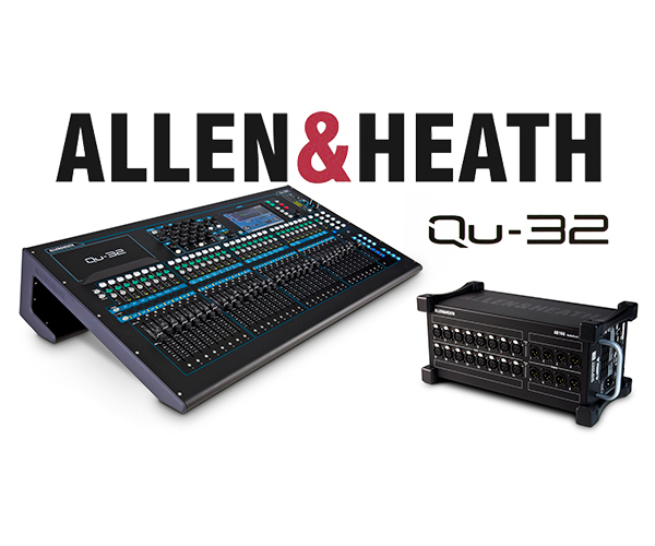 Новинка - Цифровой пульт Allen&Heath Qu-32